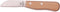 W-Selected Kool/Broodmes met Carbon Lemmet en Beukenhouten Handvat - 8.5cm