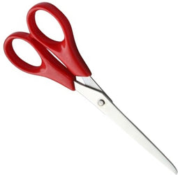 W-selected RVS Huishoudschaar - 15 cm - Rood