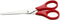 W-selected RVS Huishoudschaar - 15 cm - Rood