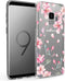 iMoshion Hoesje Geschikt voor Samsung Galaxy S9 Hoesje Siliconen - iMoshion Design hoesje - Roze / Transparant / Blossom Watercolor
