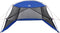 vidaXL - Camping - Muggennet - met - Deur - Blauw - voor - 5 - Personen - - - Waterdicht