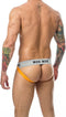 MOB EROTICWEAR - ORANGE-BLACK SPORTS JOCKSTICK L