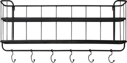 D - Light & Living - Lampenkap VELASCO - 80x16x20cm - Zwart