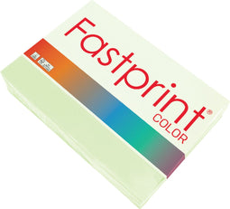 Kopieerpapier Fastprint A4 160gr lichtgroen 250vel - 5 stuks