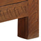 vidaXL - Opbergkist - 110x30x40 - cm - massief - mangohout