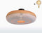 GOOD&MOJO Plafonniere Palawan - Bamboe/Zwart - Ø60cm - Scandinavisch,Bohemian