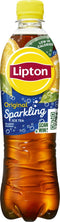 Lipton Ice Tea Orginal Sparkling - Verfrissende Zwarte Ijsthee - Bruisend - Met Thee-extract - Frisdrank - 50 cl - 24 Flesjes - 4 x 6 Voordeelverpakking