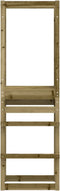 vidaXL Speeltoren 53x46,5x169 cm geïmpregneerd grenenhout