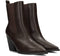 POSH by Poelman MARIE - Enkellaarzen - Hak 8,5 cm - Bruin