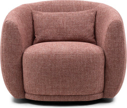 Rivièra Maison Draaibare fauteuil Leonardo, Koraalroze