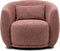Rivièra Maison Draaibare fauteuil Leonardo, Koraalroze