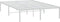 vidaXL-Bedframe-metaal-wit-135x190-cm