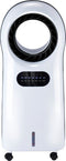 Lifetime Air Aircooler - Bladloze Ventilator Luchtbevochtiger Koeler 3-in-1 - Watertank 35L - Geluidsniveau 55dB - Afstandsbediening - Sfeerverlichting