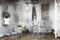 Mica Decorations Provence Plantentafel voor Buiten - Set van 3 - H43 x Ø35 cm - Grijs