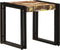 vidaXL - Koffietafel - Multikleur - 40x50x38 - cm - Massief - Gerecycled - Hout