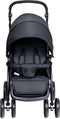 Deryan Elena - Luxe dubbele buggy - Compact lichtgewicht - Zwart