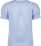 NONO N212-5403 - Meisjes T-shirt - Pofmouwen met borduursels - Maat 134/140