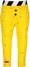 B. Nosy - Baby Meisjes Tregging - All-over-bananen print - Maat 68
