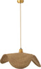 J-Line hanglamp Moon - jute - naturel - medium