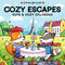Cozy escapes - Kleurboek voor volwassenen - Schattige dieren en knusse scènes