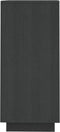 vidaXL - Dressoir - 60x34x75 - cm - massief - grenenhout - grijs
