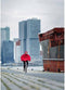AGU Grant - Regenponcho Essential - Waterdicht Poray 5000 - Oranje