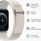 imoshion Nylon Trail bandje - Geschikt voor Apple Watch 1, 2, 3, 4, 5, 6, 7, 8, 9, 10 (42 mm), SE - 38/40/41 mm - Sterrenlicht - One Size