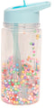 Petit Monkey Bentobox + Drinkfles Popsicles Back to School set - Wild Lilac/Aqua Blue