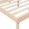 vidaXL - Seniorenbed - massief - grenenhout - 200x200 - cm