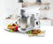 DOMO DO9231KR Keukenmachine - Keukenrobot - 1200W - 6L - Incl. blender - Wit/Zilver