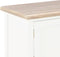 vidaXL - Tv-meubel - 120x30x40 - cm - hout - wit