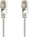 CAT5e Netwerkkabel - S/UTP - RJ45 Male - RJ45 Male - 2.00 m - Rond - LSZH / PVC - Grijs - Polybag