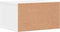 vidaXL - Printerkastje - 40x32x22,5 - cm - bewerkt - hout - wit