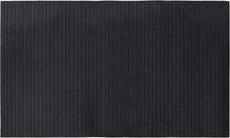 vidaXL - Vloerkleed - rechthoekig - 60x100 - cm - bamboe - zwart