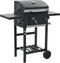 vidaXL Pizzaoven en barbecue 3-in-1 zwart