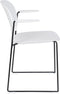 ANLI STYLE ARMCHAIR STACKS WHITE
