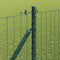 vidaXL - Tuinpalen - met - Spike - - - 7 - stuks - Ø32 - mm - 180 - cm - van - Gegalvaniseerd - Staal