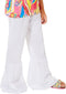 dressforfun - Meisjeskostuum dancinggirl 140 (9-10y) - disco-flower-power kostuum - kleurrijk