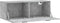 vidaXL - Wandkast - 100x36,5x35 - cm - bewerkt - hout - betongrijs