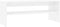 vidaXL - Salontafel - 100x40x40 - cm - bewerkt - hout - hoogglans - wit