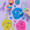Kinetic Sand - Squish N’ Create met 382 g blauw geel en roze origineel kinetisch zand en 5 gereedschappen - Sensoriche speelgoed