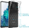 imoshion Hoesje Geschikt voor Samsung Galaxy S20 FE Hoesje Siliconen - imoshion Design hoesje - Transparant / Zwart / Hearts All Over Black