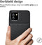 iMoshion Hoesje Geschikt voor Samsung Galaxy A03 Hoesje Siliconen - iMoshion Thunder Backcover - Zwart