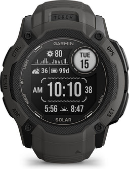 Garmin Instinct 2X Solar - Smartwatch - Opladen met zonne-energie - Grafiet