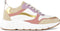 PS Poelman Carocel - Dames Sneakers - Beige en Glitter Lila Rose - Maat 39