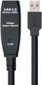 Nanocable 10.01.0312 - USB A naar USB A - 10 m 5000 Mbit/s - Zwart