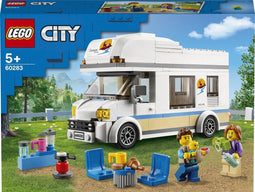 LEGO City - Vakantiecamper 60283 - 2 minifiguren en babyfiguur (190 onderdelen)