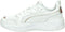 PUMA X-Ray Metallic - Dames Sneakers - White/Rose Gold - Maat 41