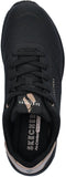 Skechers Uno - Golden Air - Dames Sneakers - Zwart - Maat 37