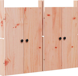 vidaXL - Buitenkeuken - Deuren - 2 - stuks - 50x9x82 - cm - Massief - Douglas